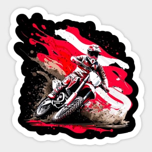 Ride Motocross Sticker